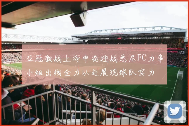 亚冠激战上海申花迎战悉尼FC力争小组出线全力以赴展现球队实力